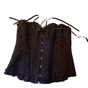 Lace Up Boned Corset XL
